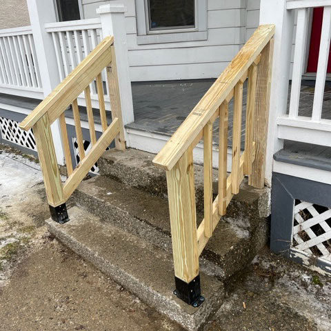 handyman railing repair